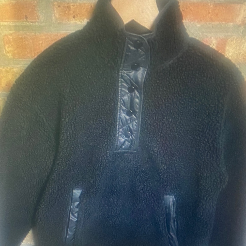 Athleta Cozy Sherpa Sweatshirt